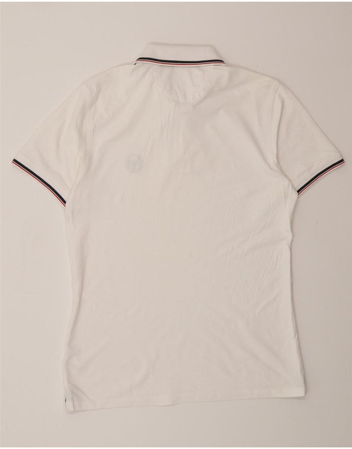 SERGIO TACCHINI Polo Homme Blanc Moyen Coton