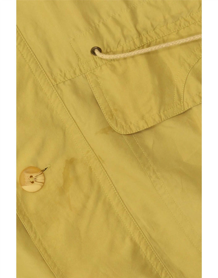 veste utilitaire vintage pour hommes UK 44 2XL Soie jaune