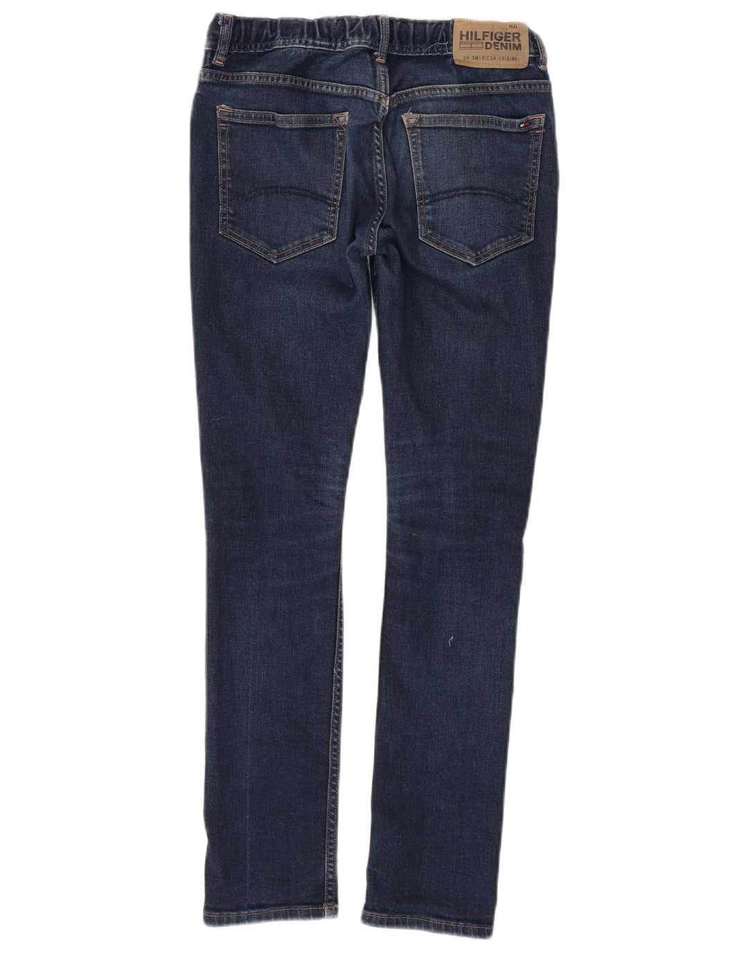 TOMMY HILFIGER Jean skinny garçon 13-14 ans W28 L29 Bleu Coton