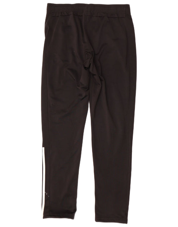 Adidas Pantalon de survêtement pour homme UK 42/44 Large Noir Polyester