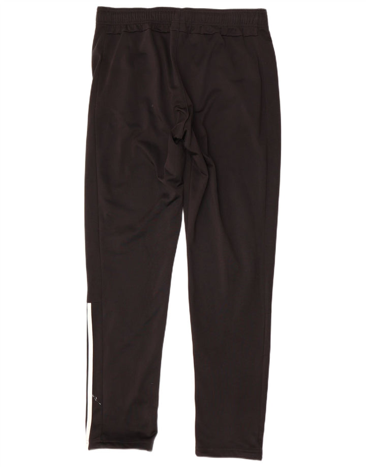 Adidas Pantalon de survêtement pour homme UK 42/44 Large Noir Polyester