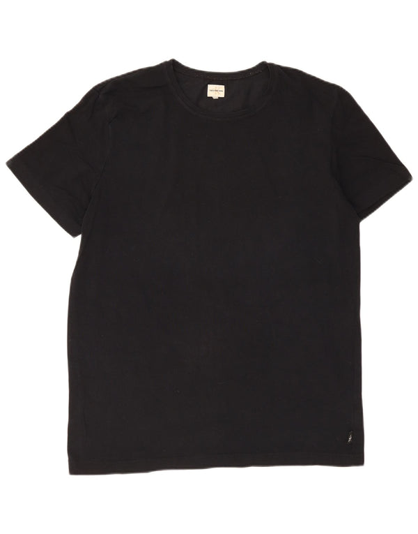 Calvin Klein Jeans T-Shirt Homme Top 2XL Noir Coton