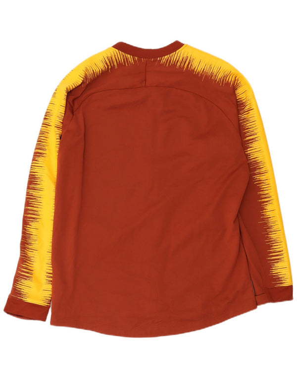 Nike Hommes Roma Survêtement Top Veste XL Marron Colorblock Polyester