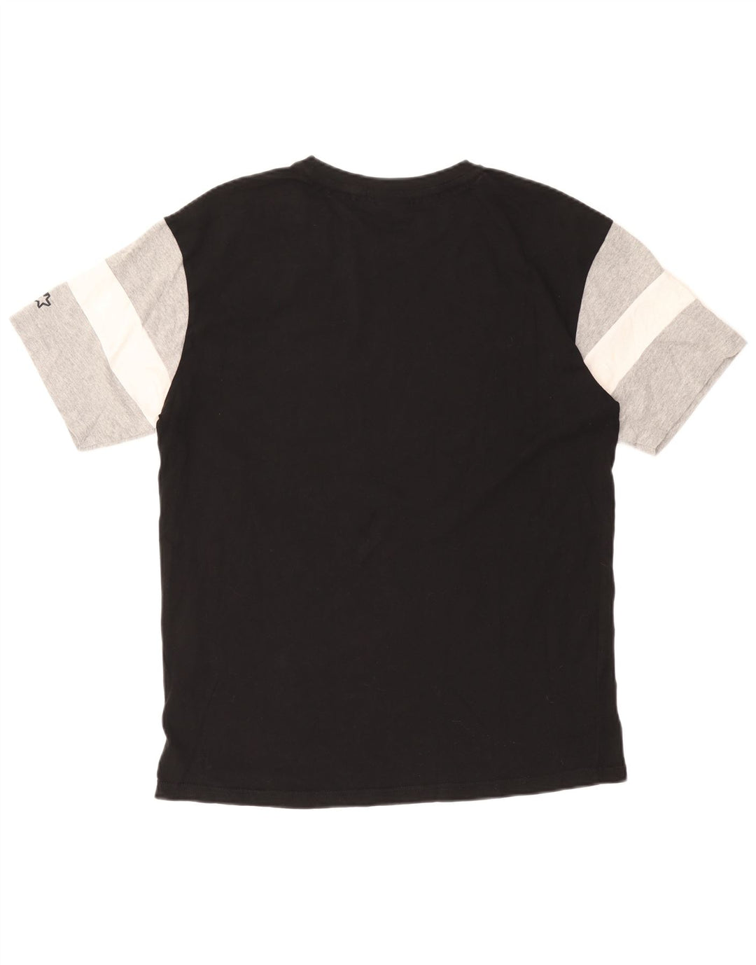 STARTER T-Shirt Graphique Homme Petit Noir Colorblock Coton