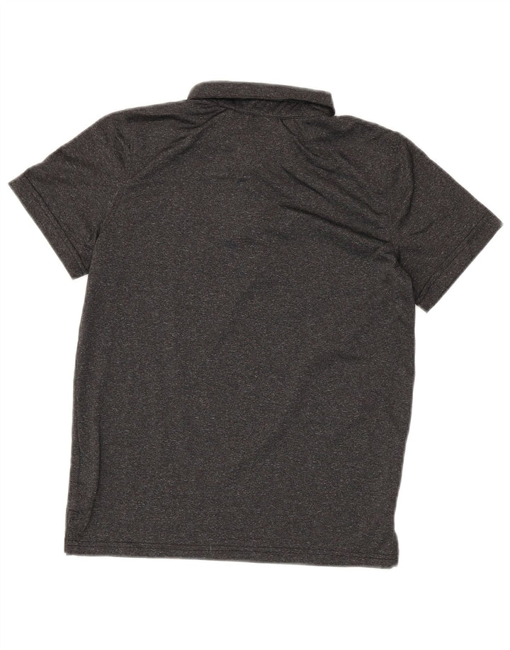 Puma Polo Garçon 10-11 ans Gris Moyen Moucheté Polyester