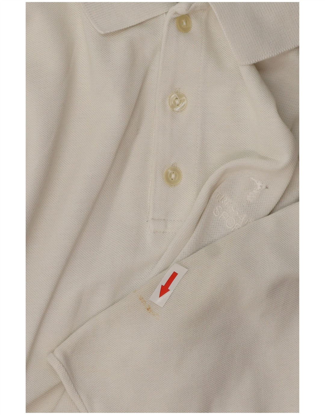 TRUSSARDI Polo Homme XL Blanc Coton