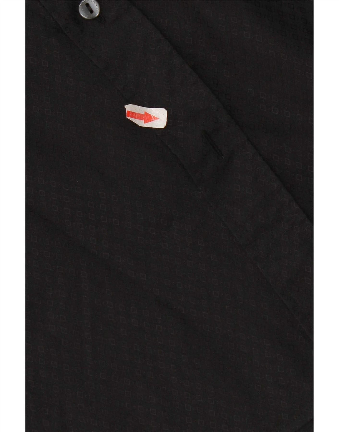 Dolce & Gabbana Chemise Homme Taille 41 16 Grand Coton Géométrique Noir