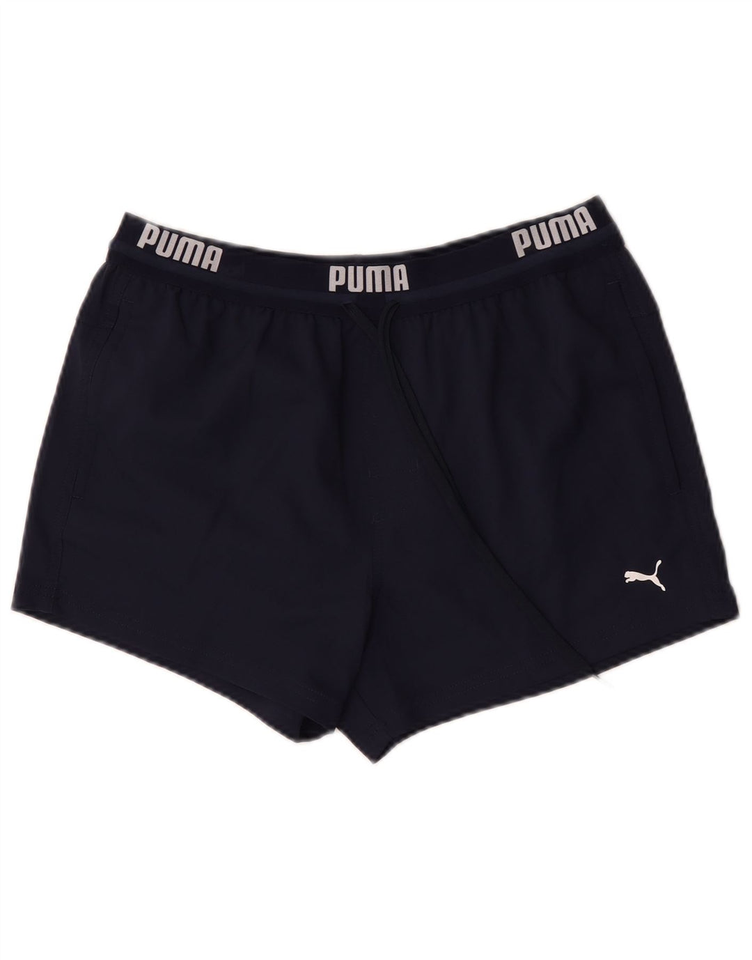 Puma Short Graphic Sport Homme Bleu Marine Moyen Polyester