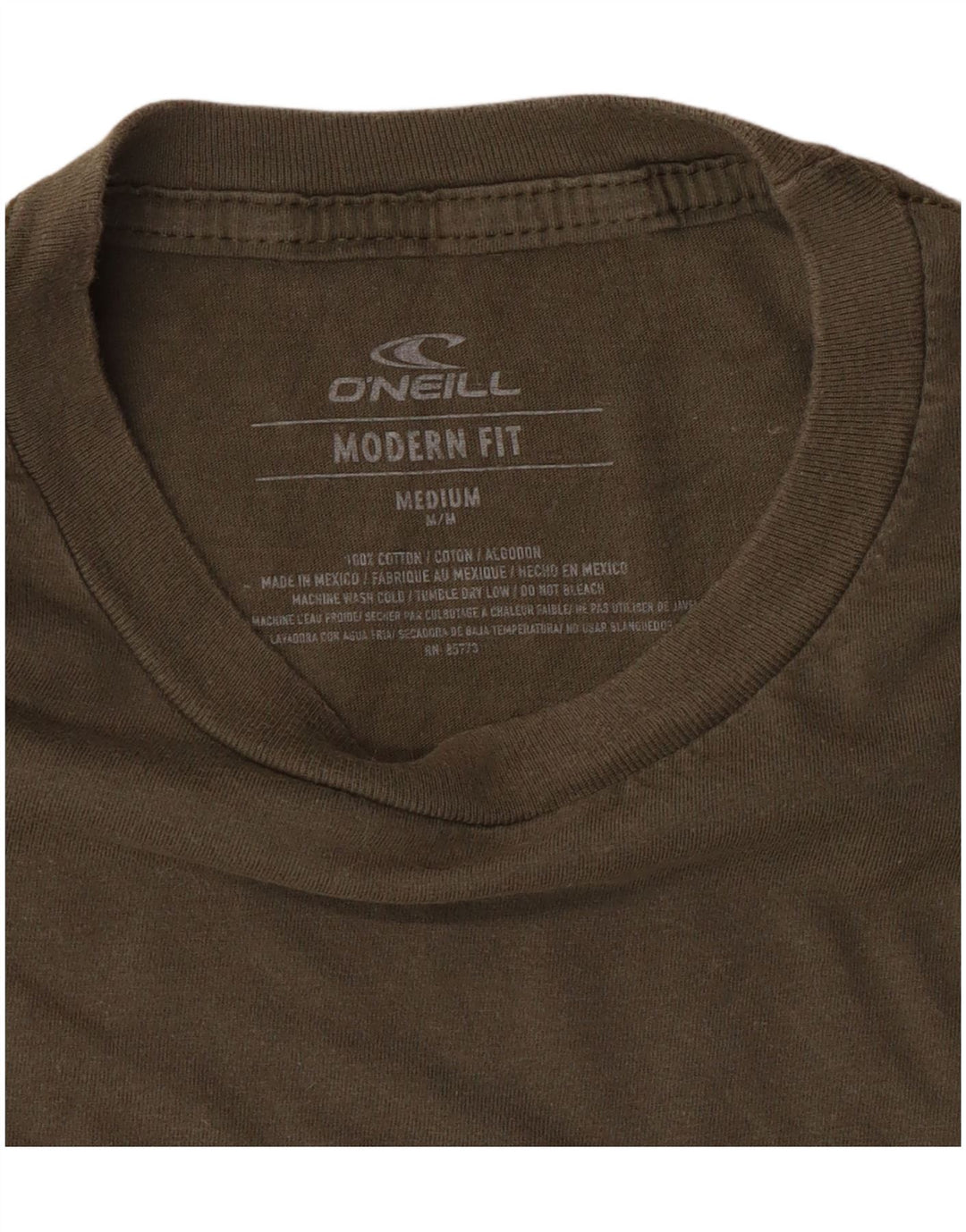 O'Neill T-shirt graphique coupe moderne pour homme en coton vert moyen