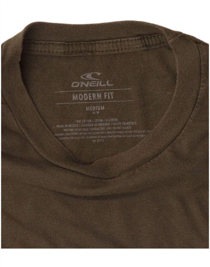 O'Neill T-shirt graphique coupe moderne pour homme en coton vert moyen