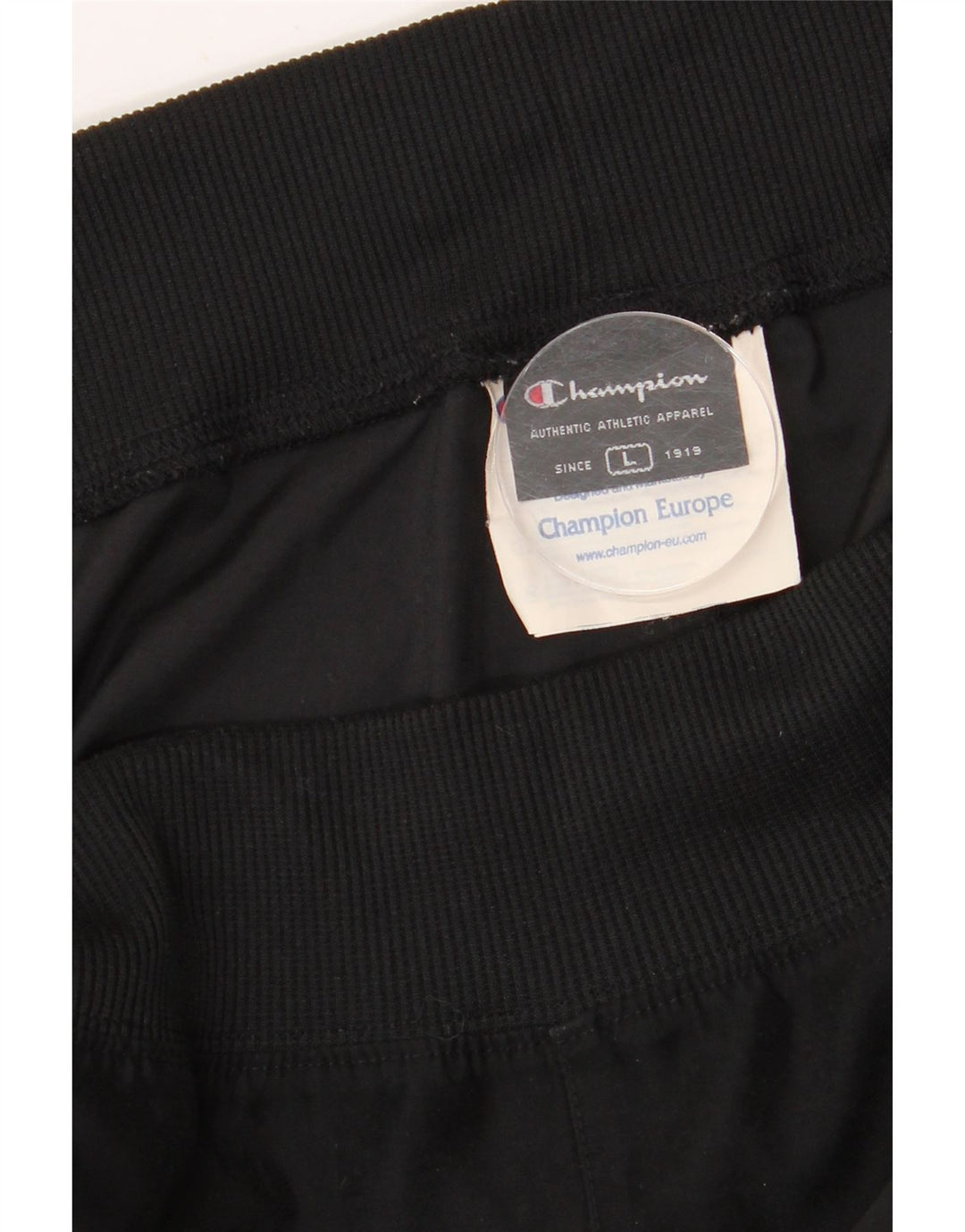 Champion Pantalon de survêtement pour femme UK 14 Large Noir Polyester