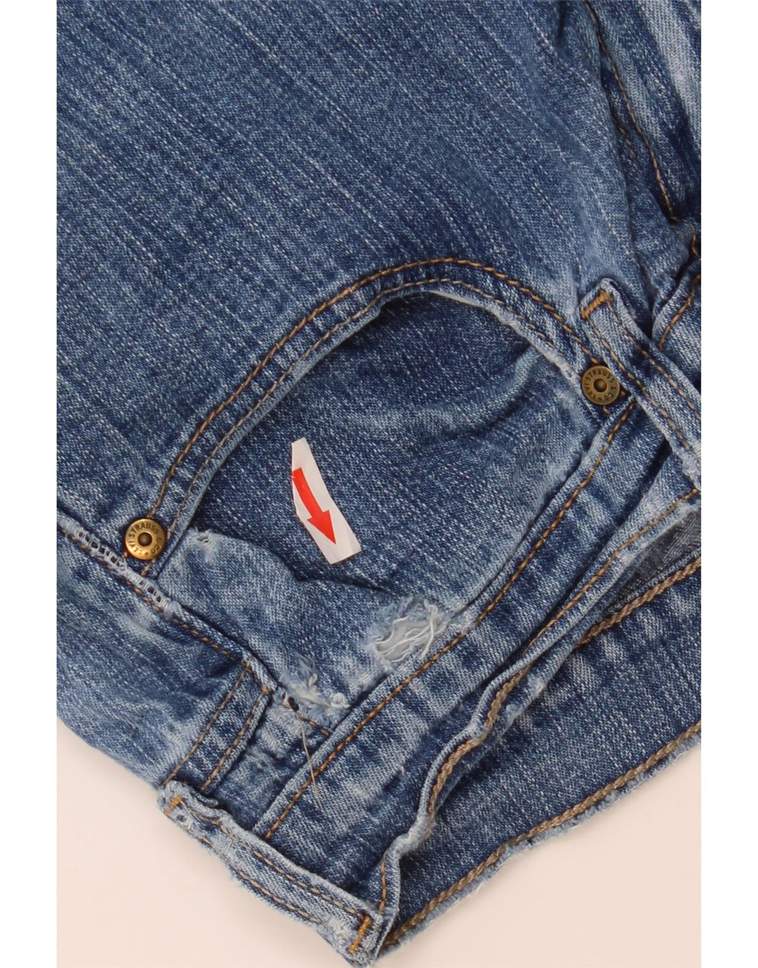 Levi's Jean Bootcut 515 Femme US 8 Medium W30 L34 Bleu Coton