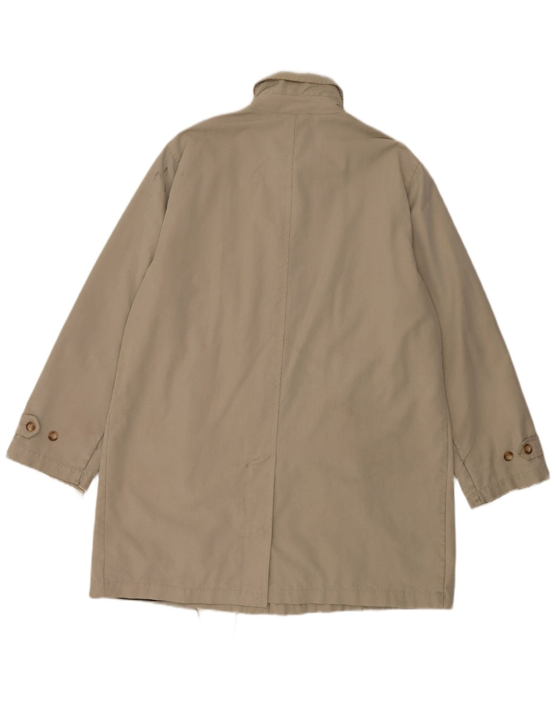 Massimo Dutti Manteau Homme EU 40 Grand Kaki Coton