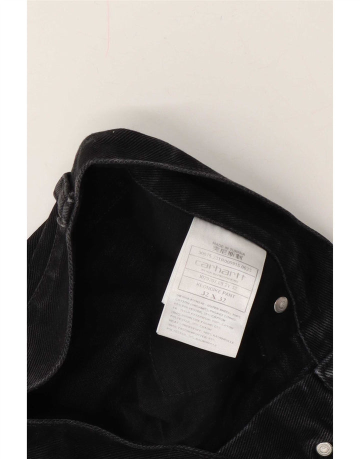 Carhartt Jean droit homme W32 L32 gris coton