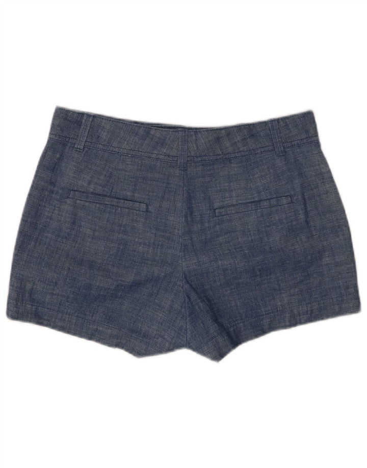Gap Curvy Hot Pants Femme US 2 XS W28 Bleu Coton