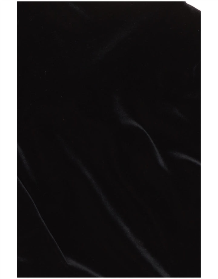 Leonor Veste boléro en velours pour femme UK 12 Medium Noir