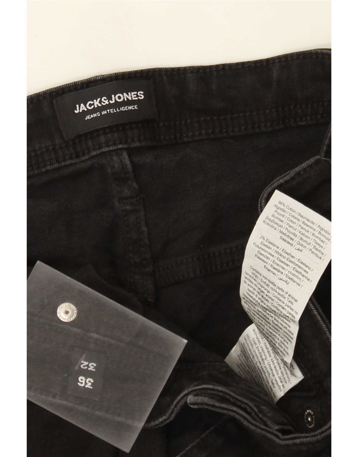 Jack & Jones Jean Slim Homme W36 L32 Noir Coton