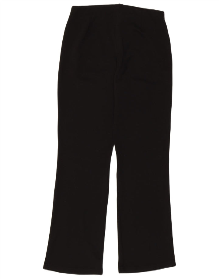 Zara Pantalon décontracté Bootcut Femme Moyen W28 L28 Noir Polyester