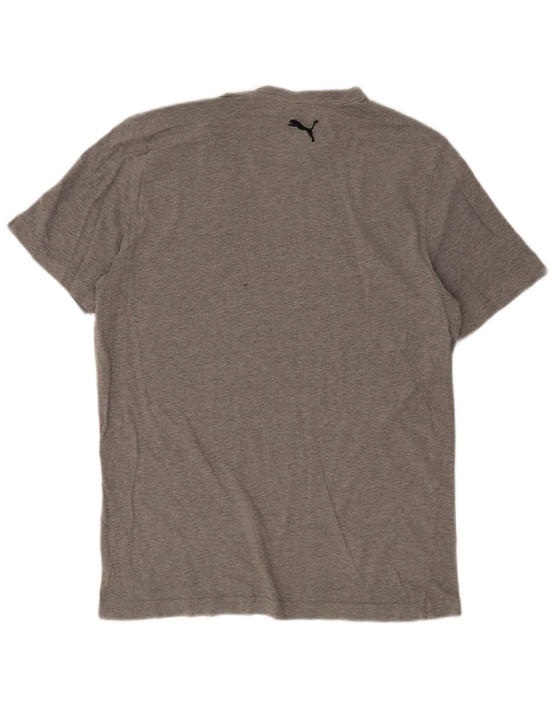Puma Tee-Shirt Graphique Homme Gris Moyen Moucheté
