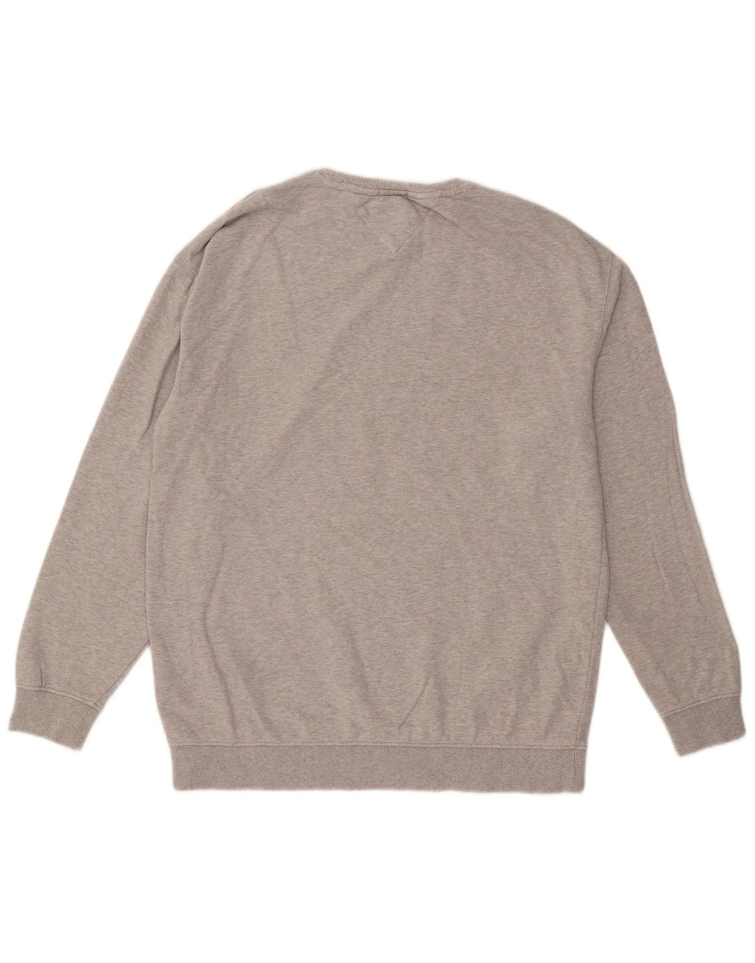 Tommy Hilfiger Sweat-shirt coupe décontractée pour homme en coton gris moyen