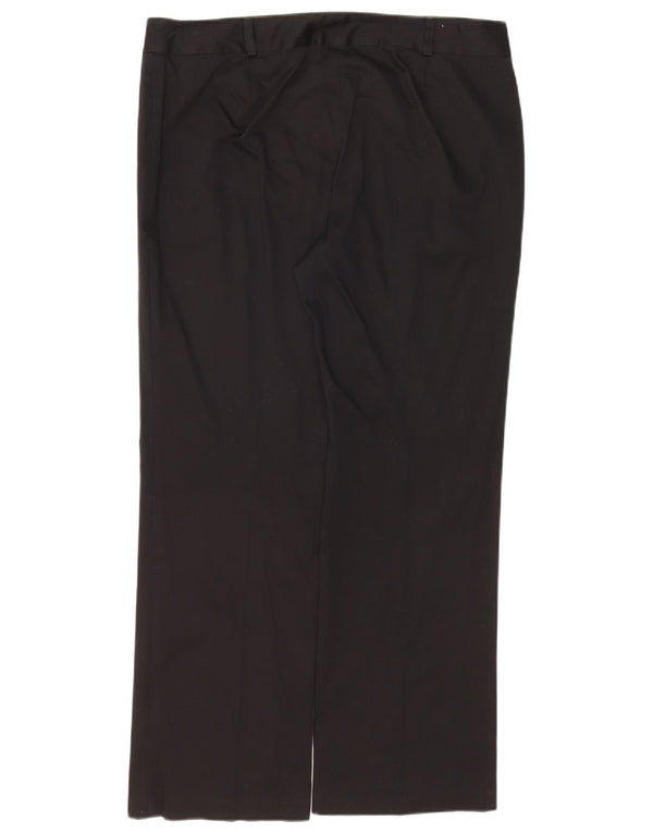 Marks & Spencer Pantalon décontracté bootcut pour femme UK 16 Large W38 L30 Noir