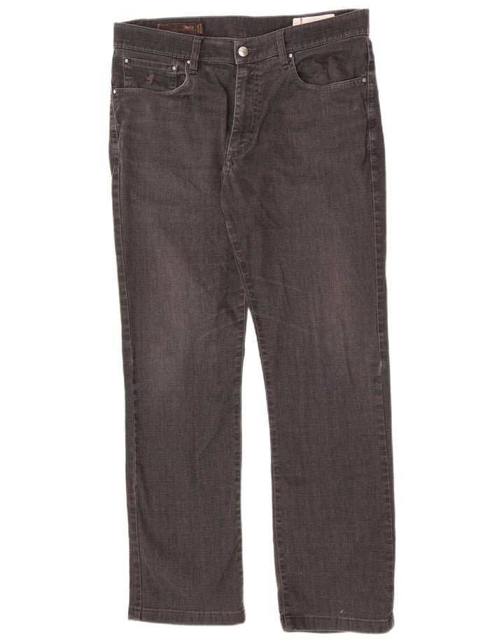 Marlboro Classics Pantalon décontracté droit pour homme W34 L30 Gris