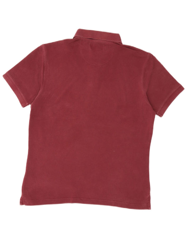 Barbour Polo Homme Bordeaux Moyen