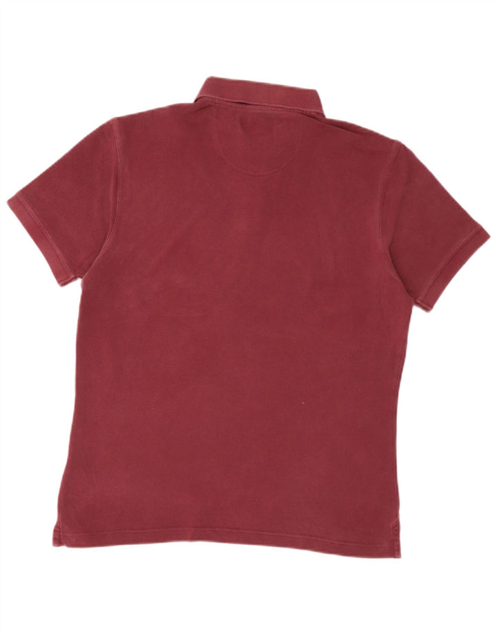 Barbour Polo Homme Bordeaux Moyen