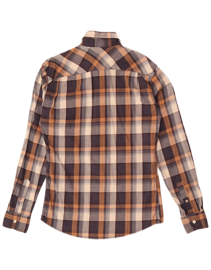 Wrangler Chemise en flanelle pour homme en coton à petits carreaux multicolores