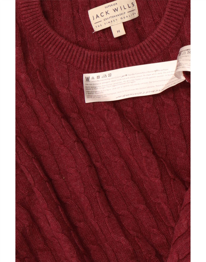 JACK WILLS Pull à col rond pour homme en coton marron moyen