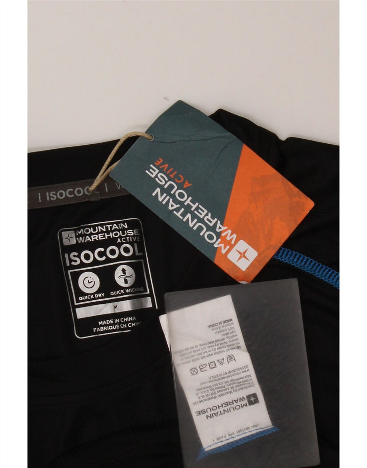 Mountain Warehouse T-Shirt Homme Noir Moyen Polyester