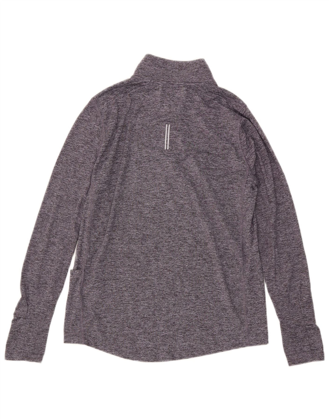 Nike Haut de survêtement Dri Fit pour femme UK 10 Petit Gris Moucheté