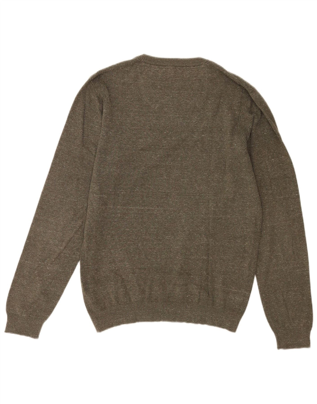 Diesel Pull Ras du Cou Homme Kaki Moyen Moucheté