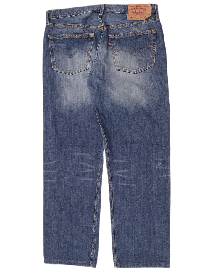 Levi's Jean Droit 501 Homme Bleu W38 L30 Coton