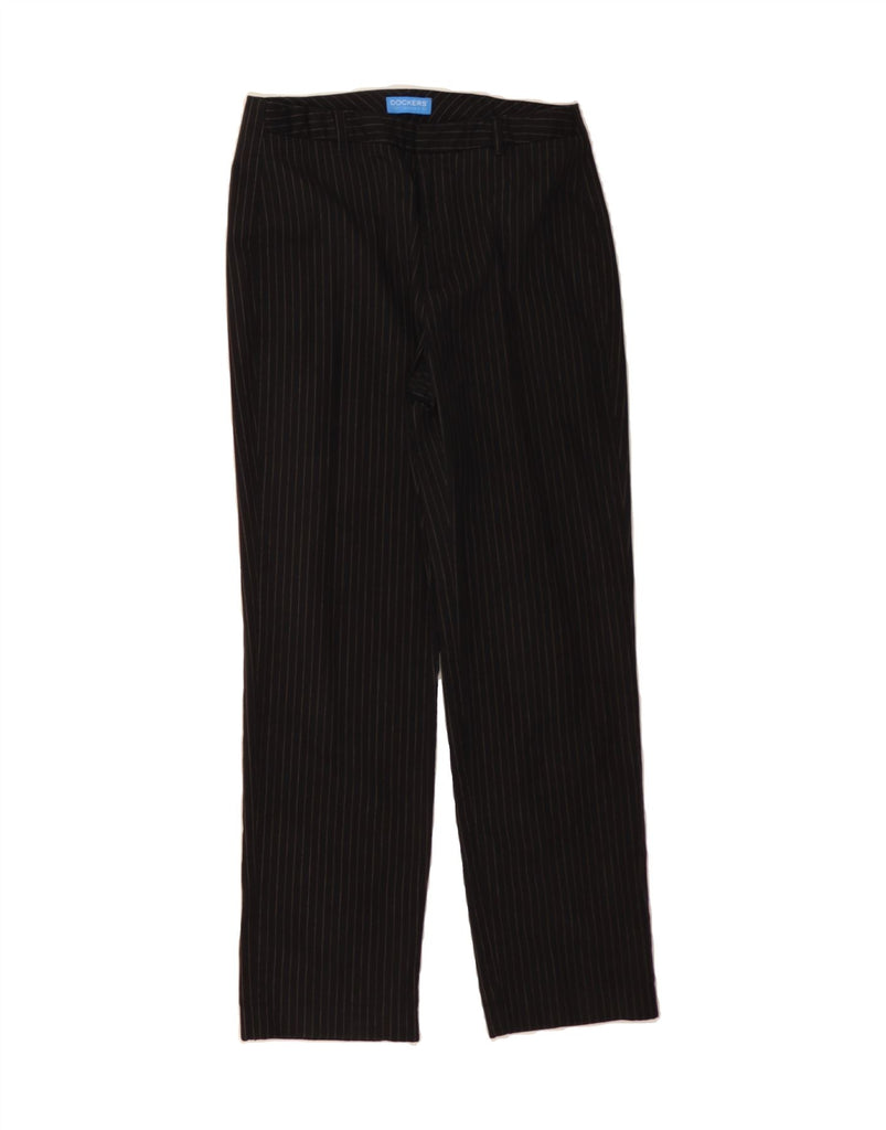 DOCKERS Womens Favorite Fit Casual Trousers US 8 Medium W39 L28 Black Vintage Dockers and Second-Hand Dockers from Messina Hembry 