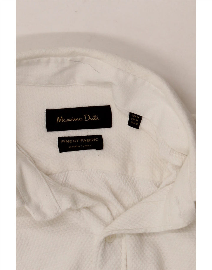 MASSIMO DUTTI Chemise Homme Blanc Moyen