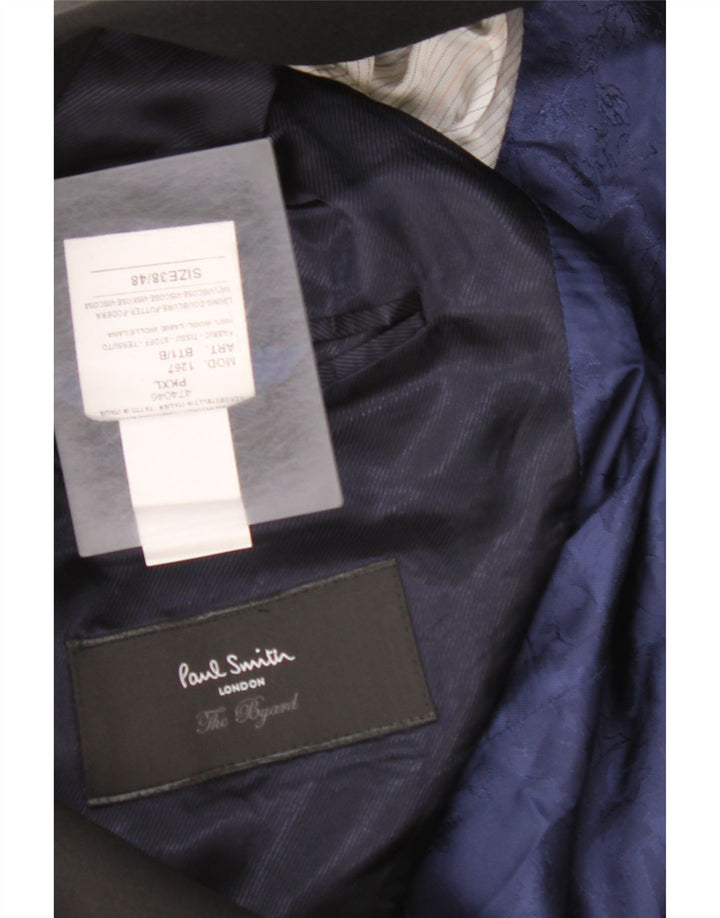 PAUL SMITH Veste Blazer 2 Boutons Homme UK 38 Laine Noir Moyen