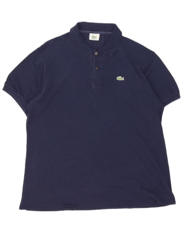 Lacoste Polo Homme Taille 5 Grand Coton Bleu Marine