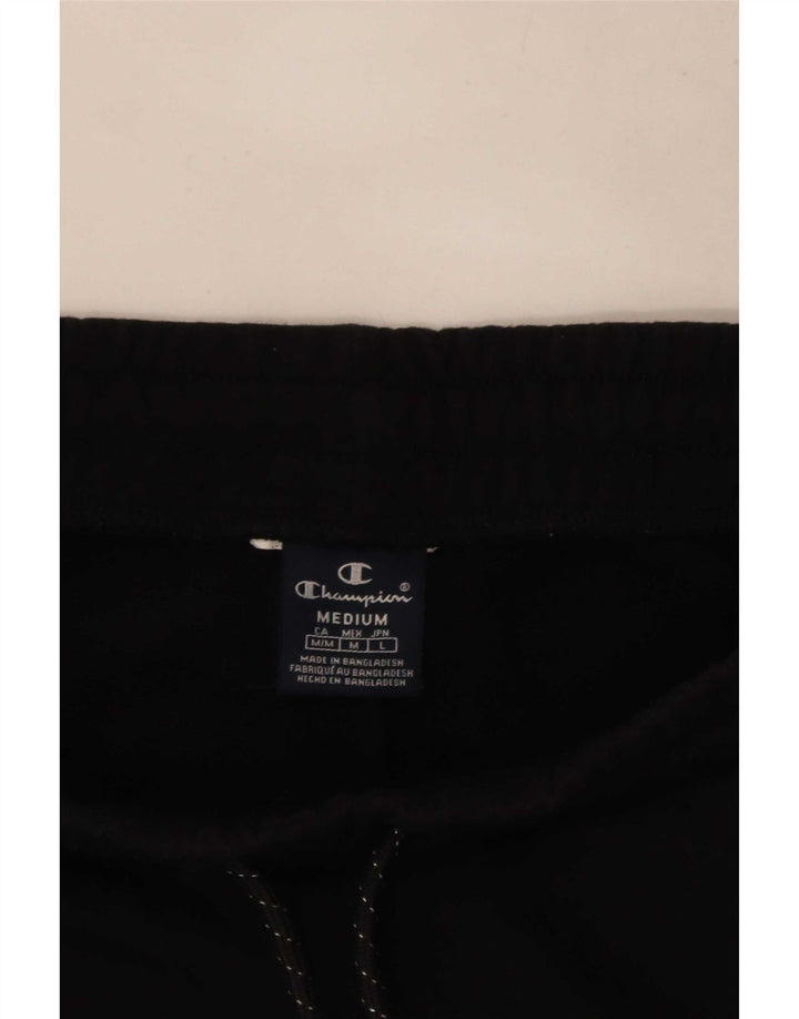 Champion Short de Sport Graphique Homme Noir Moyen