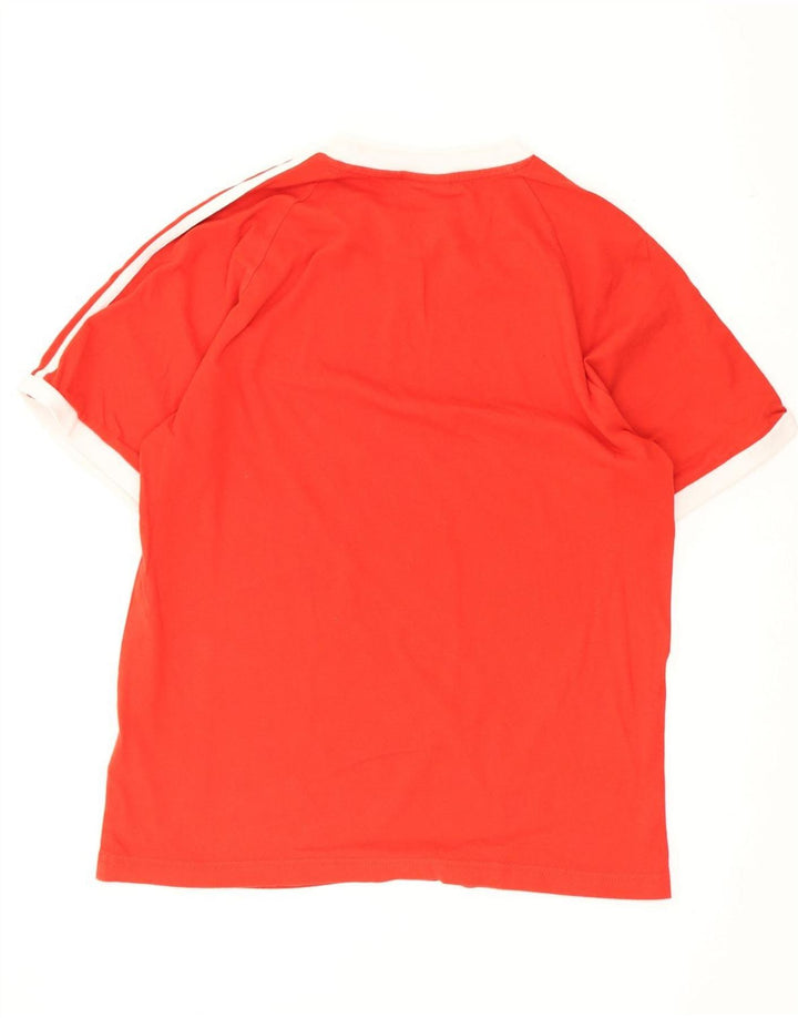 Adidas T-Shirt Homme Haut Petit Rouge Coton