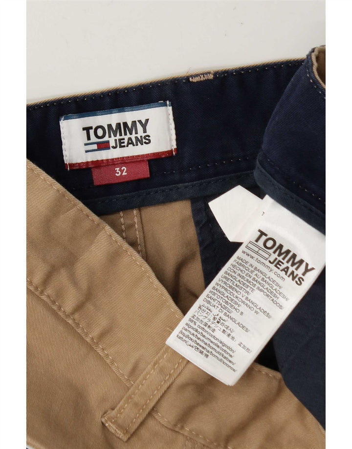 Tommy Hilfiger Short Chino Homme W32 Coton Beige Moyen