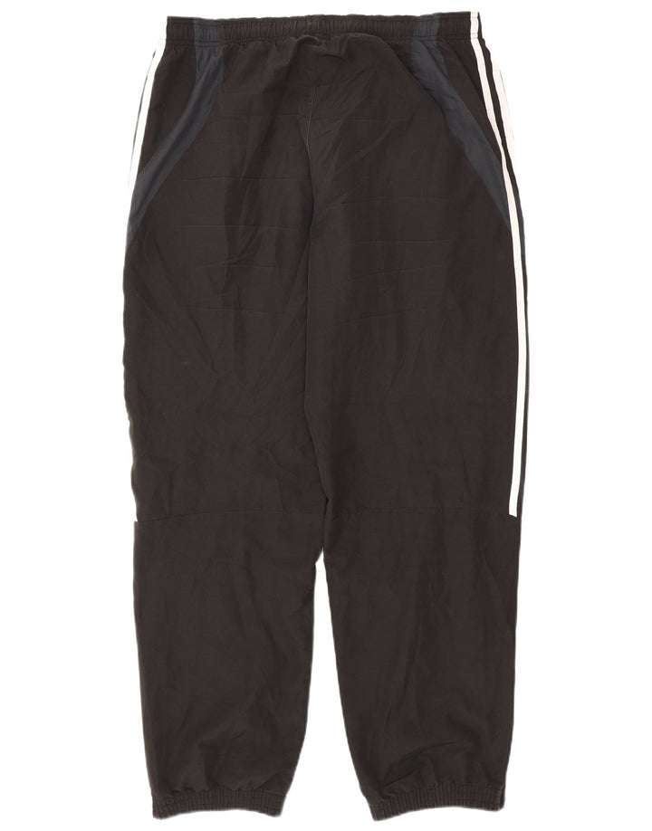 Adidas Pantalon de survêtement pour homme Pantalon de jogging Large Noir Colorblock Polyester