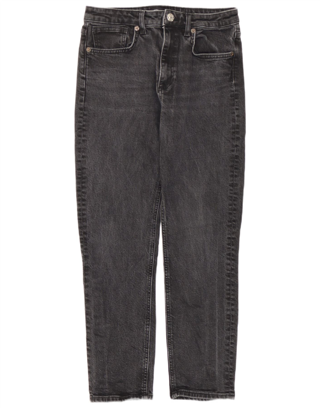 Zara Jean droit femme EU 38 Small W28 L26 Gris