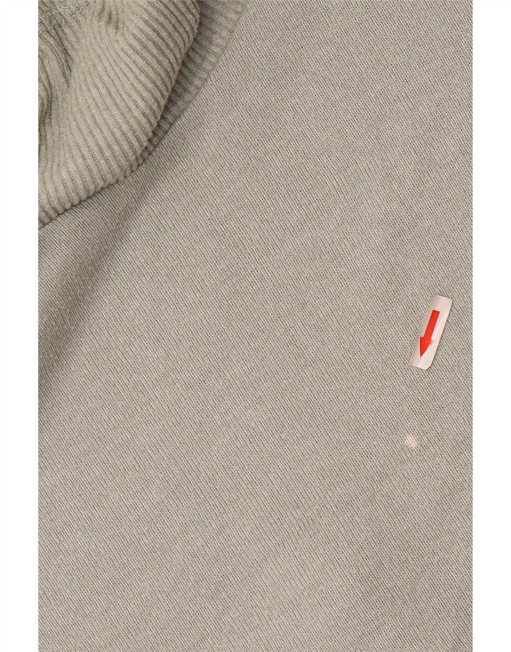 Fat Face Pull à capuche pour femme UK 8 Petit Kaki Polyester