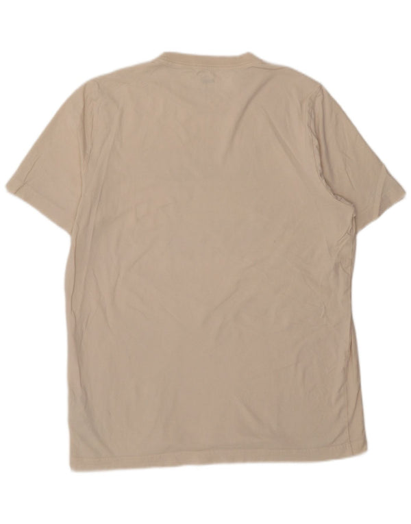 Puma T-Shirt Graphique Homme Blanc Large Coton