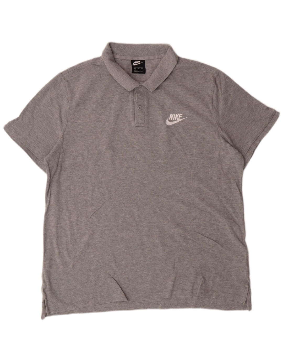 NIKE Polo Homme 2XL Gris Coton
