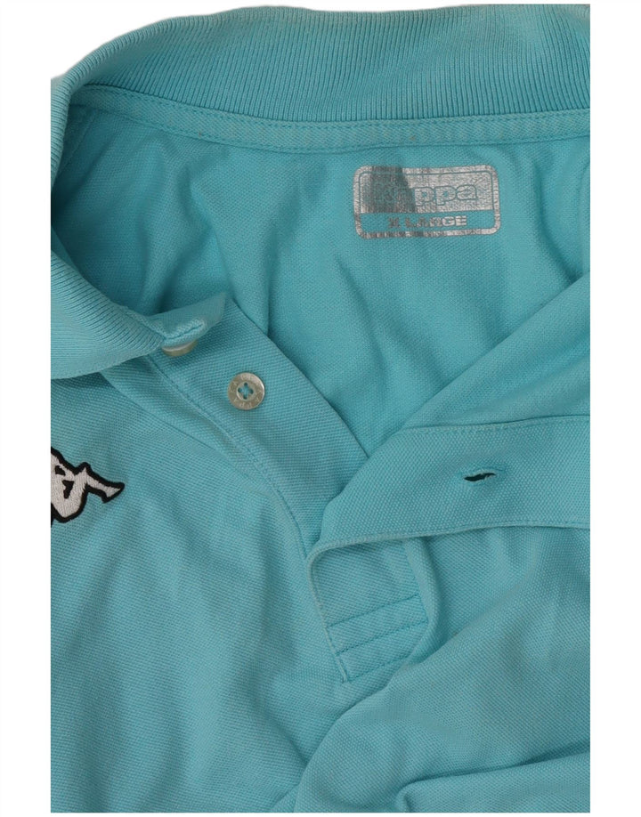 Kappa Polo Homme XL Turquoise