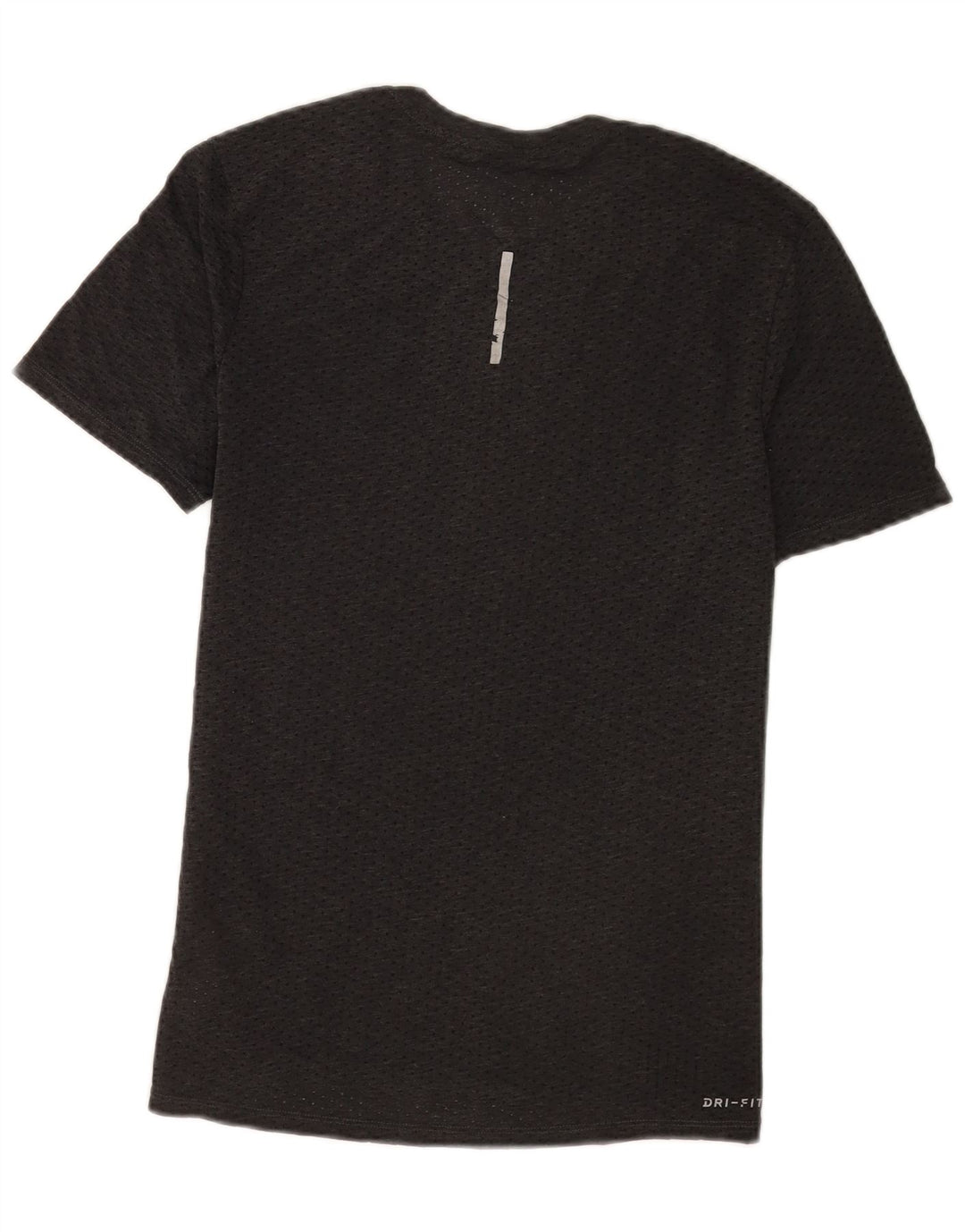 Nike Homme Dri Fit T-Shirt Haut Gris Moyen Polyester