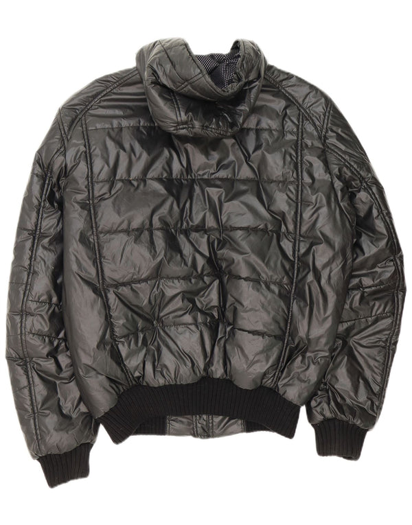 Refrigiwear Veste matelassée à capuche Sixty pour homme UK 42 XL Gris Polyester