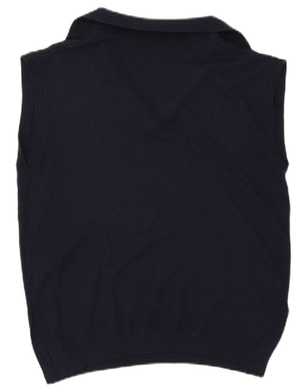 Marks & Spencer Débardeur pour femme UK 10 Small Bleu marine Polyester